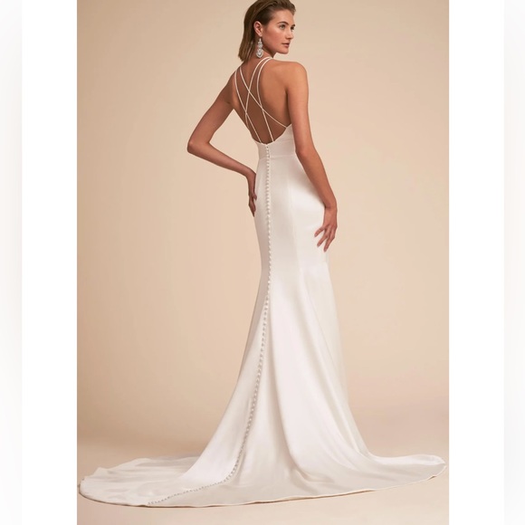 BHLDN Loretta Wedding Gown - Picture 4 of 12